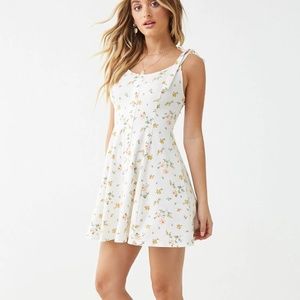 COPY - Floral Button-Front Fit & Flare Dress